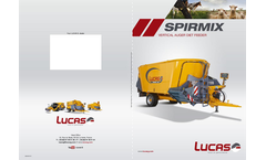 Spirmix Trampilla - Model 16 - 18m³ - Mixer wagon - Vertical Auger Diet Feeder - Brochure