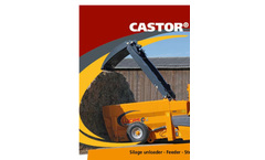 Castor - Model G - Silage Loader Feeder Straw Bedder - Brochure