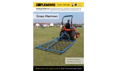 Mounted Grass Harrow Brochure