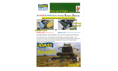 Idass - Belt Pick-Up Combine Harvester Brochure