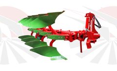 Model RBP - Reversible Mouldboard Plough With Leaf-Spring Safety System