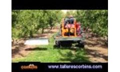 Hydraulic Bar Herbicides Talleres Corbins Interfilas HB-3P-1L Video