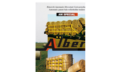 Alberti - Model AM 22 - Round Bale Loaders Brochure