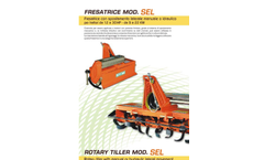 Model SEL - Side Shift Rotary Tillers- Brochure