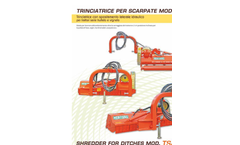 Model TSA - Shredder for Ditches Brochure