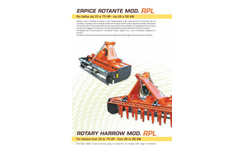 Model RPL - Rotary Harrow- Brochure