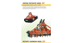 Model RP - Rotary Harrow Brochure