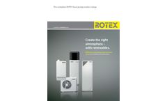 ROTEX Heat Pumps Brochure