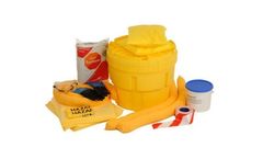 HUG Absorbents - 90Litres Chemical Emergency Spill Kit - Static Drum
