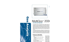 Model FTIR 2030 - MKS - Multi Gas Analyzer Brochure