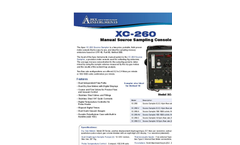 XC-260 Manual Source Sampling Console Flyer