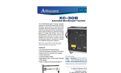 XC-30B Automated MercSampler Console Flyer