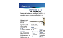 Method 202 Dry Impinger Method