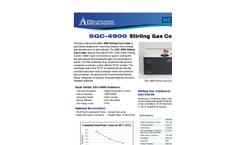 SGC-4900 Stirling Gas Cooler Flyer