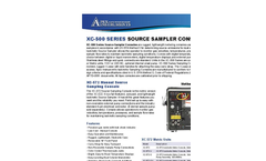 XC-500 Series Source Sampler Console Brochure