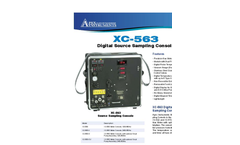 XC-563 Digital Source Sampling Console Flyer