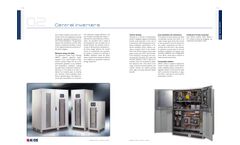 SIRIO - Model K25 HV - Central Inverters  Brochure