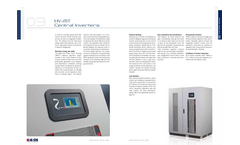 SIRIO - Model K100 HV-MT - Inverter  Brochure