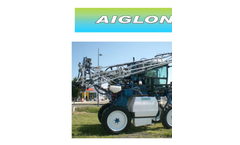 Aiglon - Model 80 - High Clearance Crops Tractor- Brochure