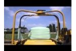 Tanco 1814S Stationary Square and Round Bale Wrapper Video
