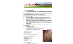 Terrapearl Grass Green - Lawn Fertilizer Granulate Material Datasheet
