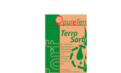 Terrasorb & Terrasoxs - High-Tech Peat Natural Oil Absorbent Datasheet