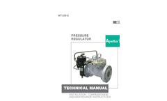 Pietro - Aperflux 101 - Pilot Operated Pressure Regulators - Manual