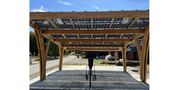 Solar PV Carport with Integrated Solar Panels