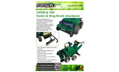 Groundsman - Seeder & Drag Brush - Brochure