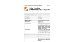 Start - Model 60 / 300 / 1000 - Solar Monitor Brochure