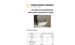 Thermal Insulation Material - Datasheet