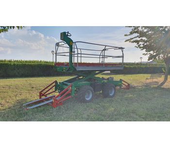 Fruit Harvester with Pruning and Net Mounting-2
