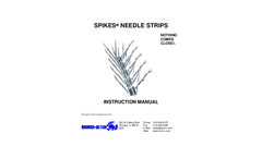 Spikes Needle Strips - Instruction Manual