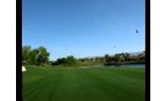 BirdXPeller Remote Controlled Drone at Golf Course Video