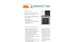 EnduroFlow Series EF12 - Solar Powered Ultrasonic Flowmeters - Brochure