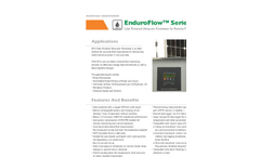 EnduroFlow Series EF12 - Solar Powered Ultrasonic Flowmeter - Brochure - Datasheet