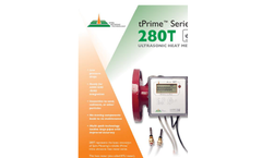 Spire Metering - Model tPrime 280T - Ultrasonic Heat Meter - Brochure