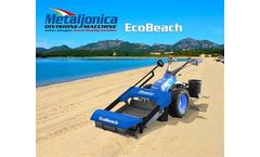Metaljonica - Model EcoBeach - Self-Propelled Beach Cleaning Machine