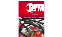 BFM - Model B2 - Hydraulic In-Row Tiller Brochure
