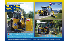 Model M610TX NZ / M800TX NZ - Boom Mower- Brochure