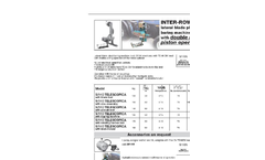 Model S/110 - Inter Row Blade Plant Baring Machines Brochure
