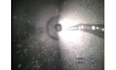 Drain Scope Camera in 1.5 Inch Pipe Video
