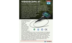 Fiberscope - Model Videoscope XT - Explosion Proof Borescope Camera - Brochure