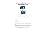 Operating & Maintenance Instructions FrostGuard GC20 and GC3 - Manual