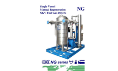 PSB - Model NG - SR - Single Vessel Manual Regeneration Fuel Gas Dryers - Brochure