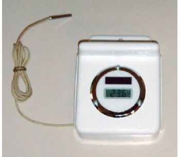 Turoni - Model 42530 - Wall Mounted Digital Thermometer ø75 mm
