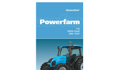 POWERFARM - Model 110 CAB/PLAT - Tractors Brochure