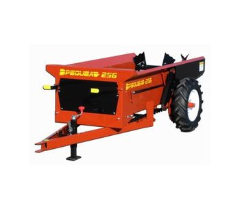 Pequea - Model 25 G - Compact Manure Spreaders