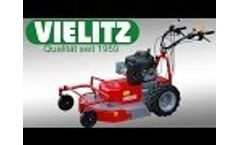 High Grass Mower with Sickle Mulching Blade, Hydrostatic drive, 70 cm Cutting width Video