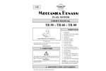 Meccanica - TR 800 - Flail Mowers Brochure